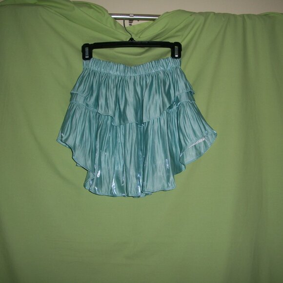 NWT Koch Ivy Mini Skirt  in "SEA GLOSS" Size S - Picture 3 of 12
